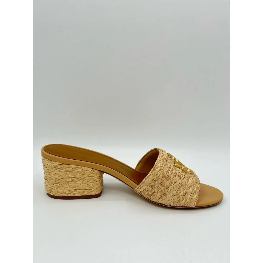TORY BURCH Size 9M STRAW Women Sandal
